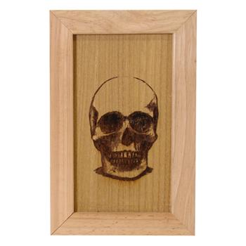  SKULL SIFT PINE WOOD BOX