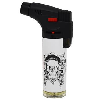  SKULLS TORCH ON WHITE
