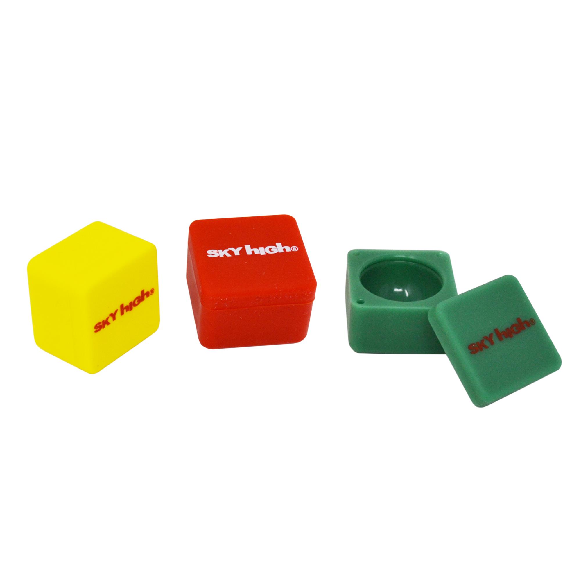 SKY HIGH SQUARES SILICONE CONTAINERS