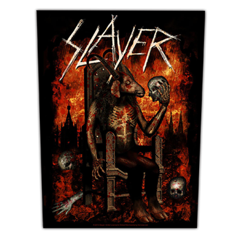 Slayer Devil On Throne Backpatch