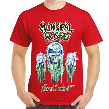 Municipal Waste Slime And Punishment T-Shirt