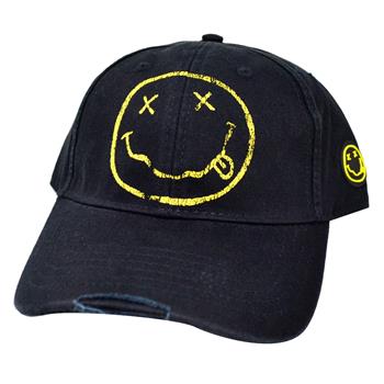 Nirvana Smiley (Distressed) Baseball Cap