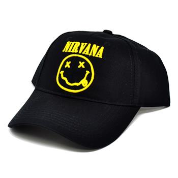 Nirvana Smiley Logo Baseball Cap