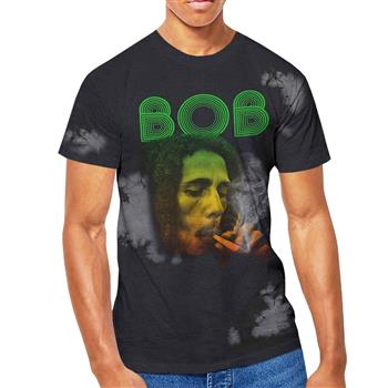 Bob Marley Smoke Gradient Wash T-Shirt