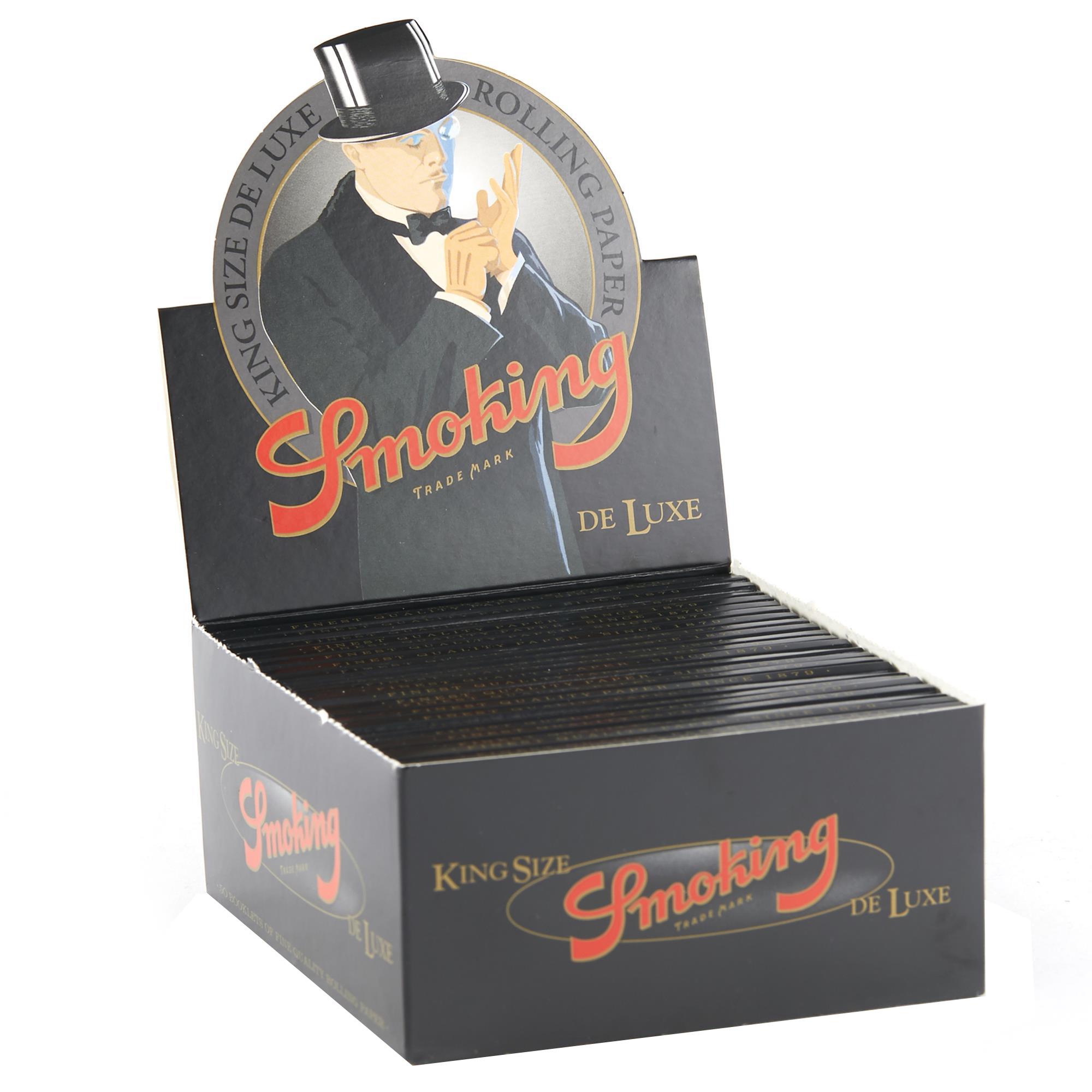 Smoking Deluxe King Size Rolling Papers Supplies GoSensi smoking-deluxe-king-size-rolling-papers-supplies-gosensi