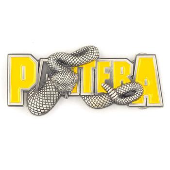 Pantera Snake Yellow Buckle