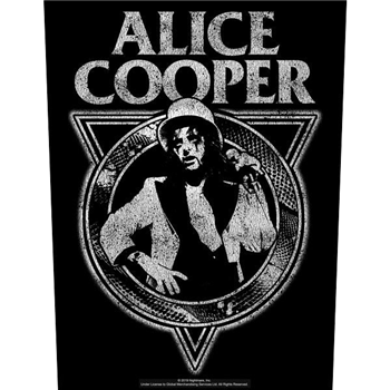 Alice Cooper Snakeskin Backpatch