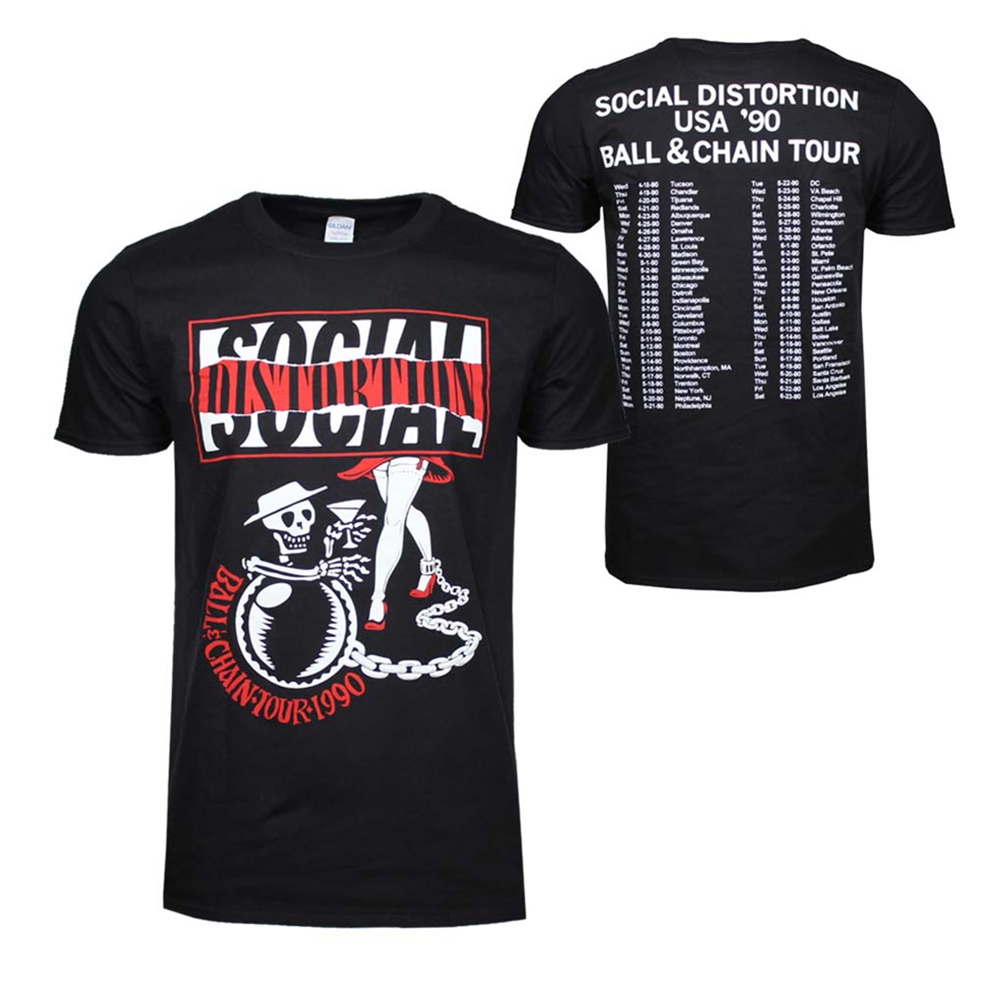 Social Distortion Ball & Chain T-Shirt