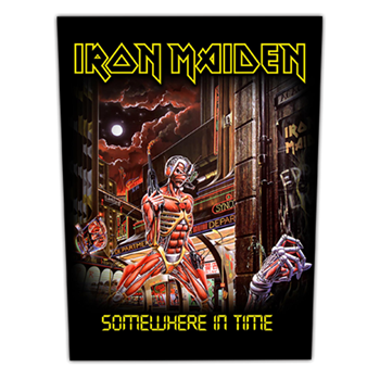 Iron Maiden Somewhere in Time Backpatch