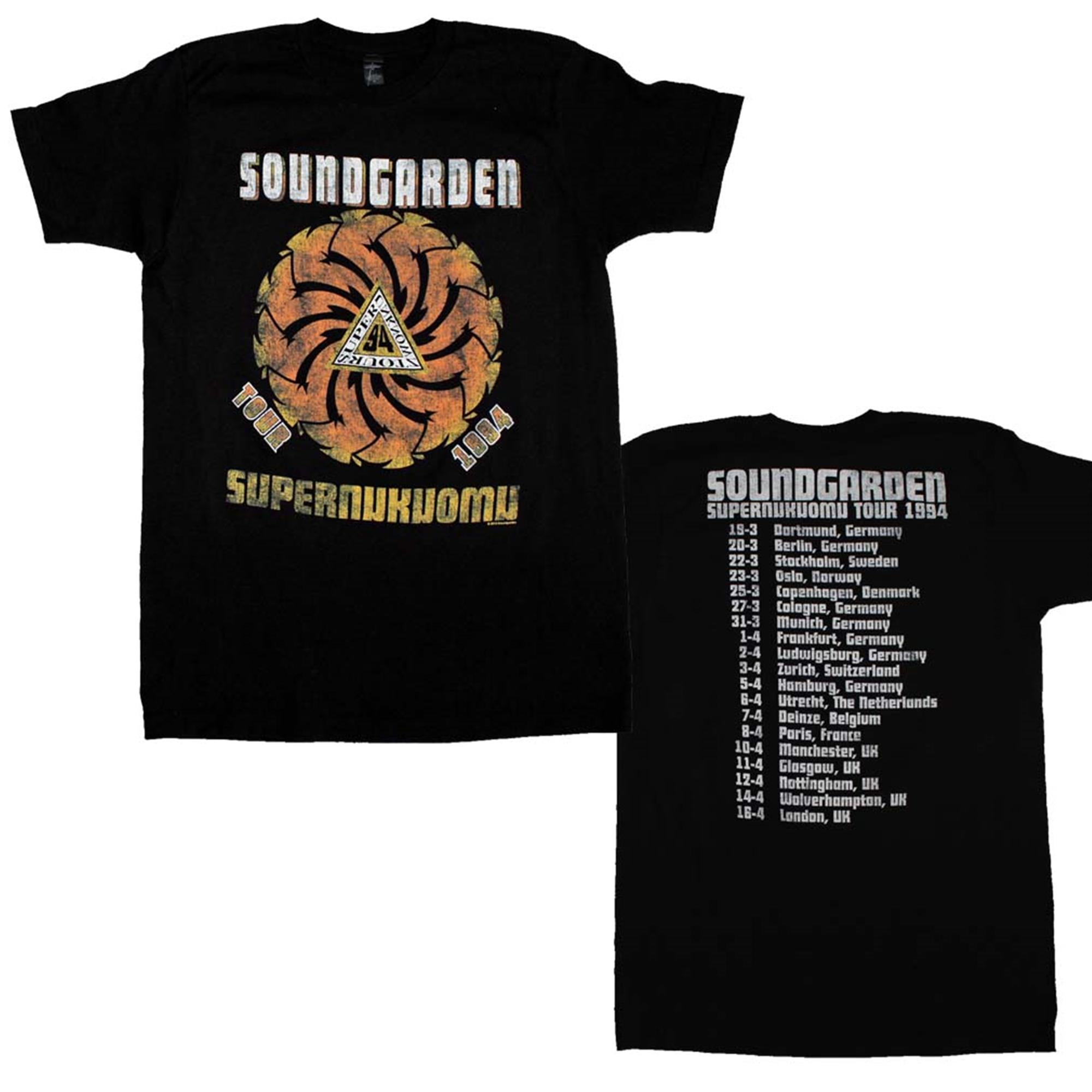 Soundgarden Superunkown Tour 94 Soft T-Shirt