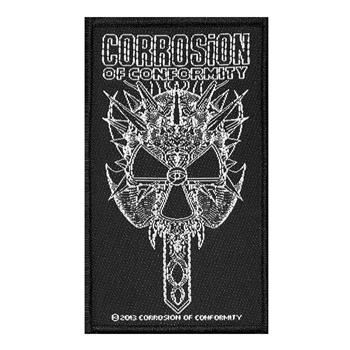 Corrosion of Conformity Spike Skull Logo Patch