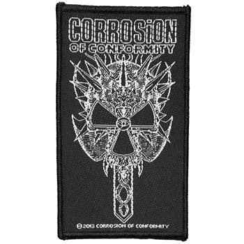 Corrosion of Conformity Spike Skull Logo Patch