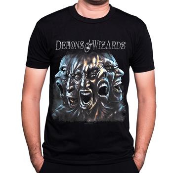 Demons & Wizards Split T-Shirt