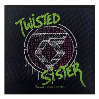 Twisted Sister Spray Logo Patch