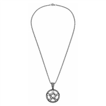  Stainless Steel Pentacle Necklace