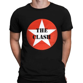 Clash (The) Star Badge T-Shirt