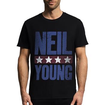 Neil Young Stars Logo T-Shirt