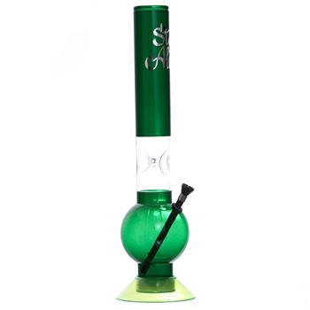  STAY ALIVE FLAME ACRYLIC BONG
