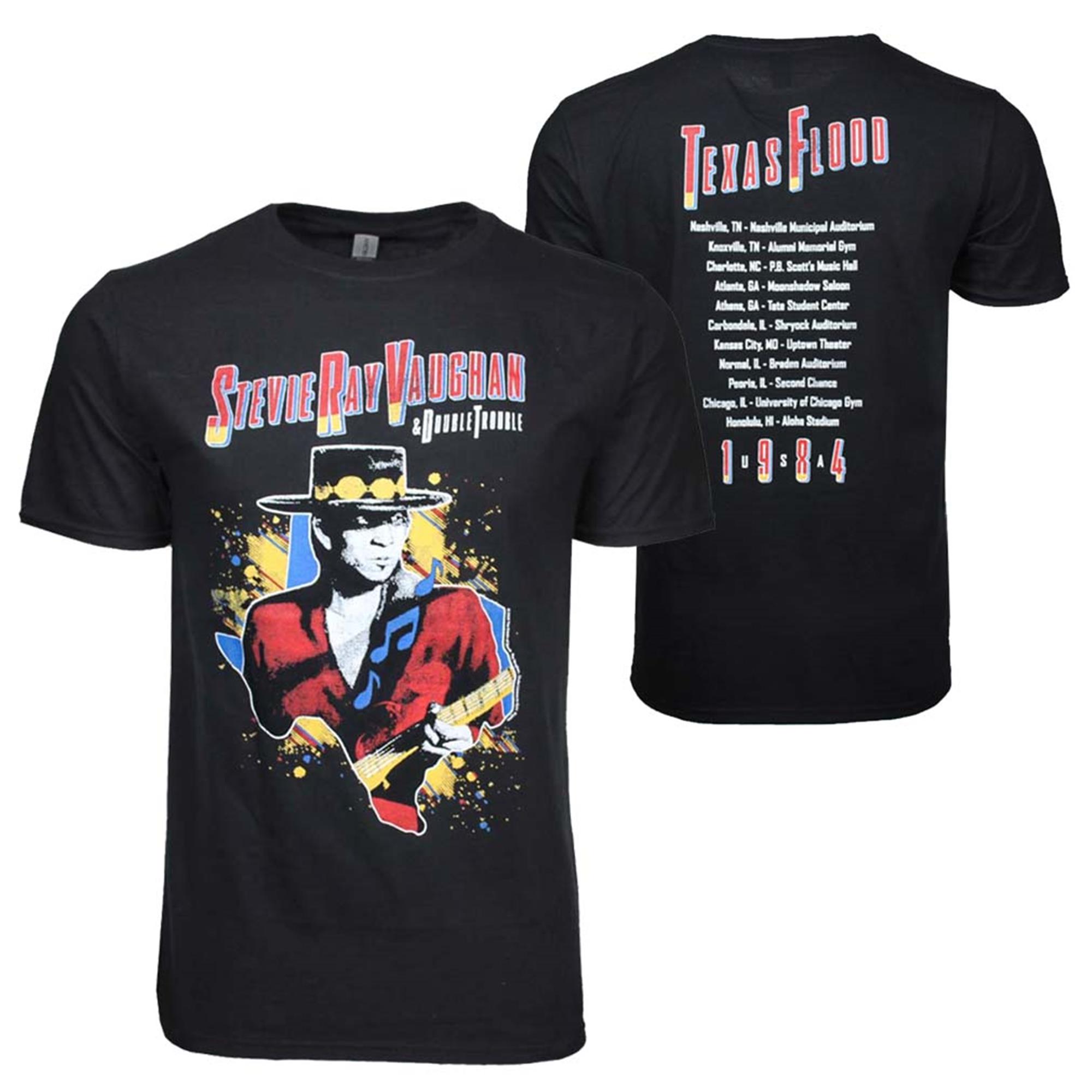 Stevie Ray Vaughan 1984 Tour T-Shirt