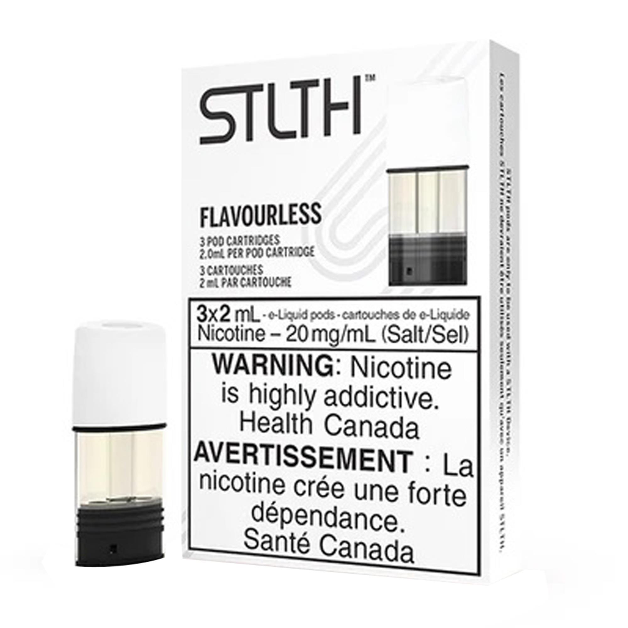 STLTH FLAVOURLESS PODS