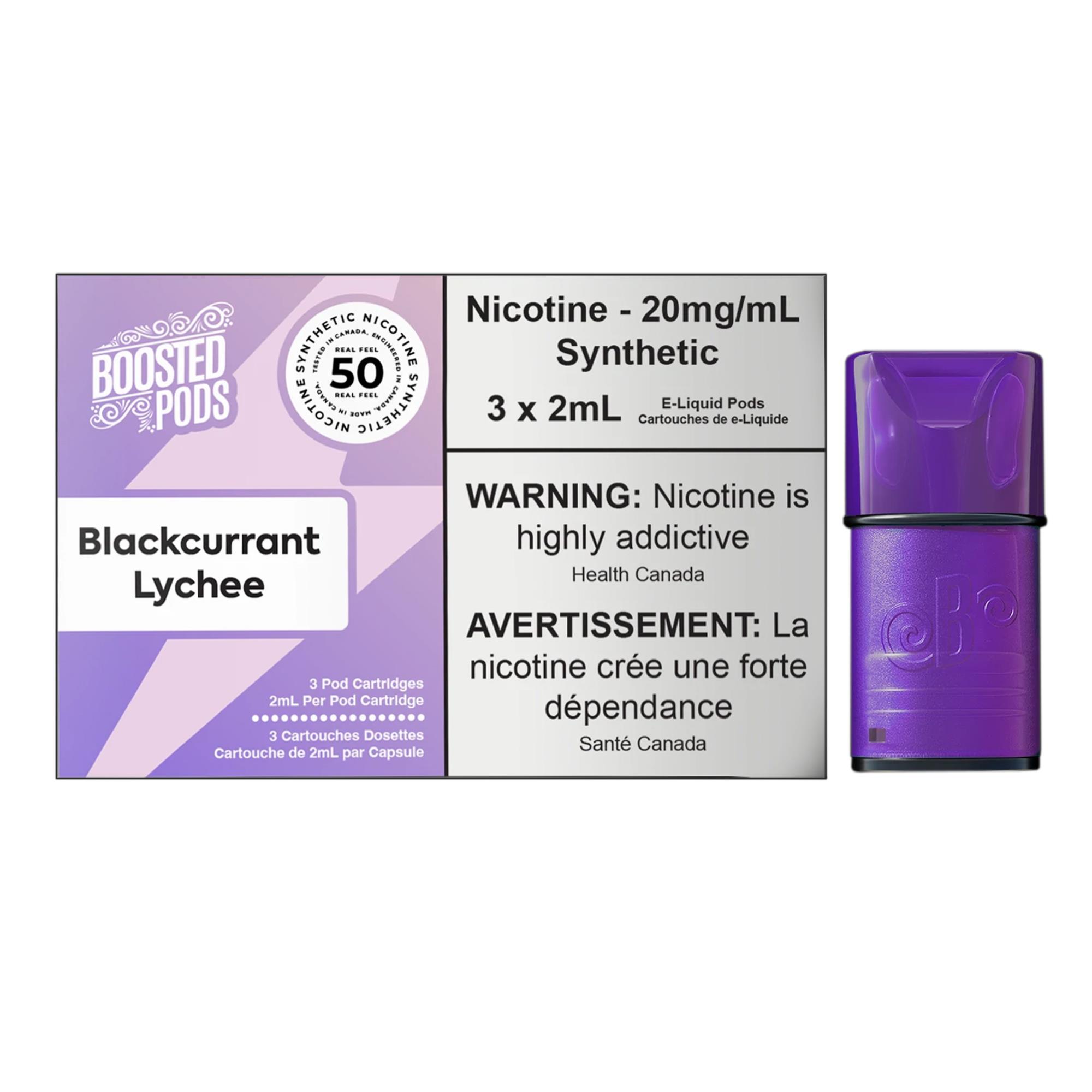 STLTH PODS - BOOSTED BLACKCURRANT LYCHEE