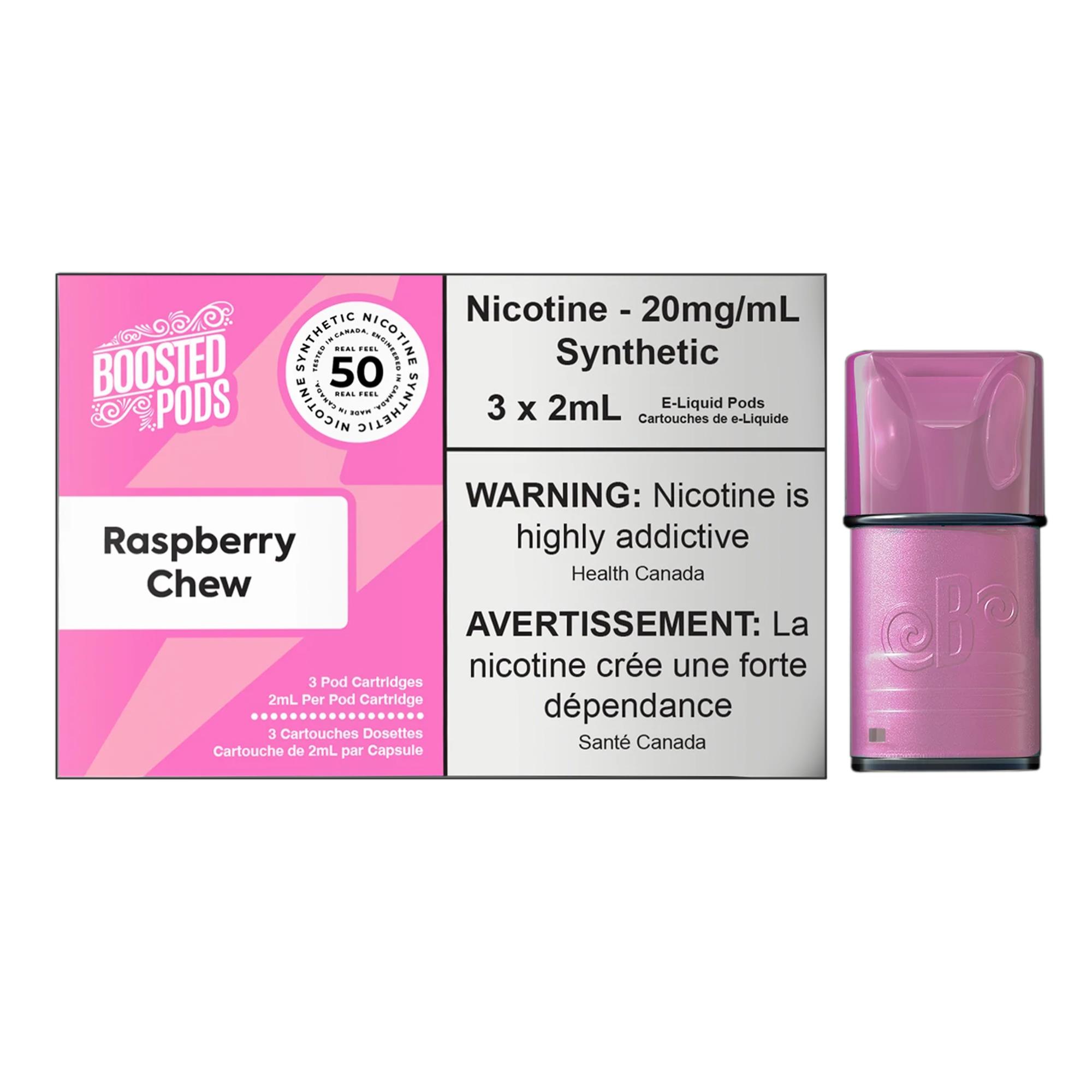 STLTH PODS - BOOSTED RASPBERRY CHEW