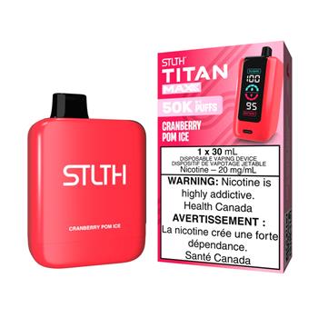  STLTH TITAN MAX CRANBERRY POM ICE