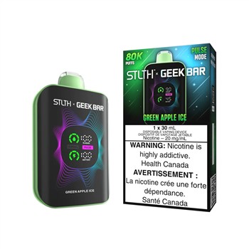  STLTH x GEEK BAR GREEN APPLE ICE