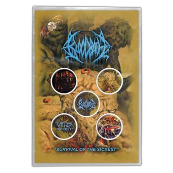 Bloodbath Survival of The Sickest Button Pin Set