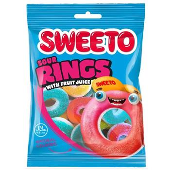  Sweeto Sour Rings - 80g