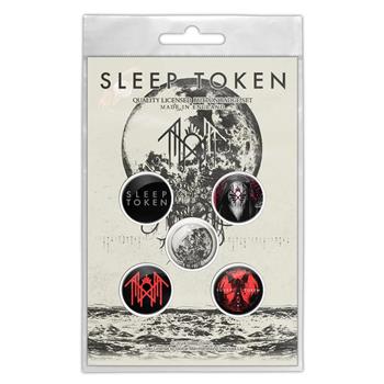 Sleep Token Take Me Back To Eden Button Pin Set