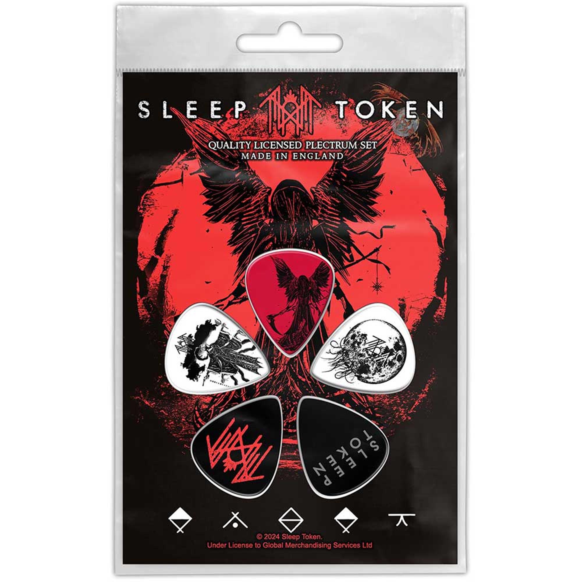 thumbnail image 2 of Sleep Token Take Me Back To Eden Heavy Gauge 1mm Guitar Pick Pack Black 2 of 11