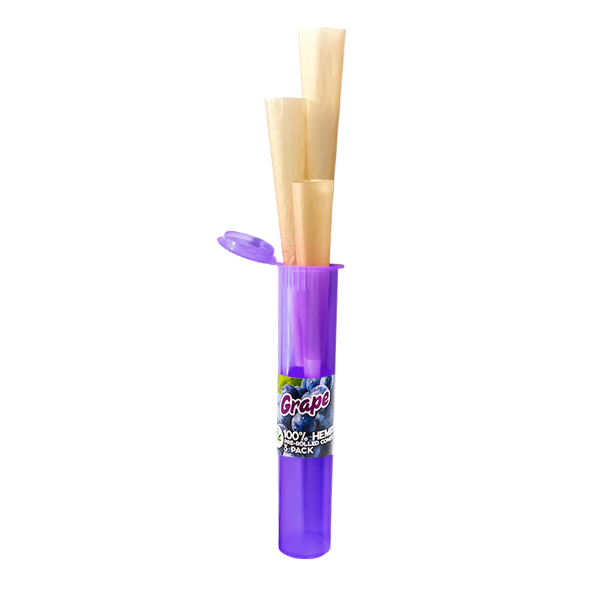 TASTY TIPS GRAPE FLAVORED CONES