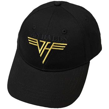 Van Halen Text & Yellow Logo Baseball Cap
