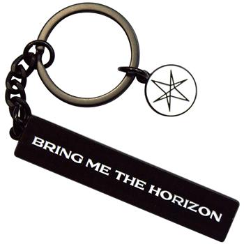 Bring Me The Horizon Text Logo / 6-Point Star Keychain