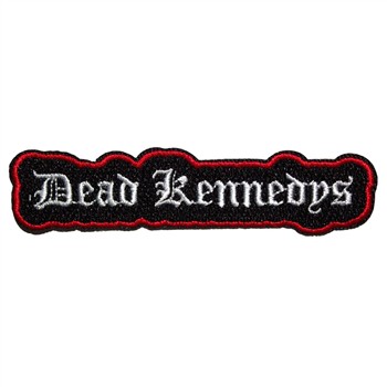 Dead Kennedys Text Logo Cut Out Patch
