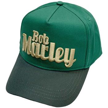 Bob Marley Text Logo Baseball Cap