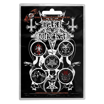 Dark Funeral The Black Hordes Button Set