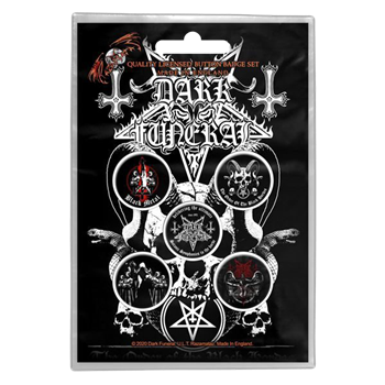 Dark Funeral The Black Hordes Button Pin Set