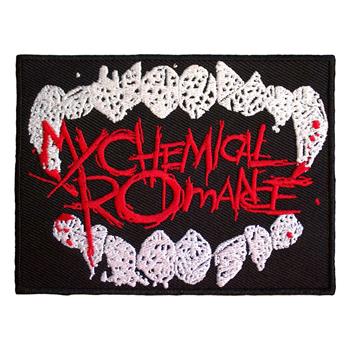My Chemical Romance The Black Parade Logo Fangs Patch