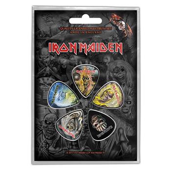 Iron Maiden The Faces of Eddie Guitar Pick Set