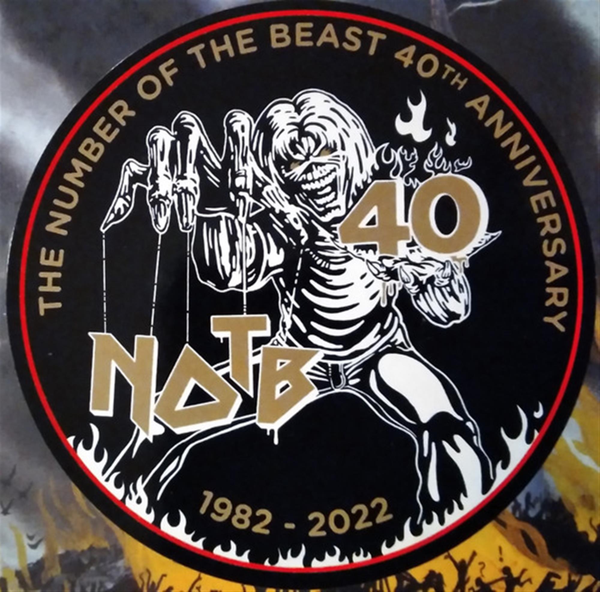 The Number Of The Beast 40th Anniversary Vinyl