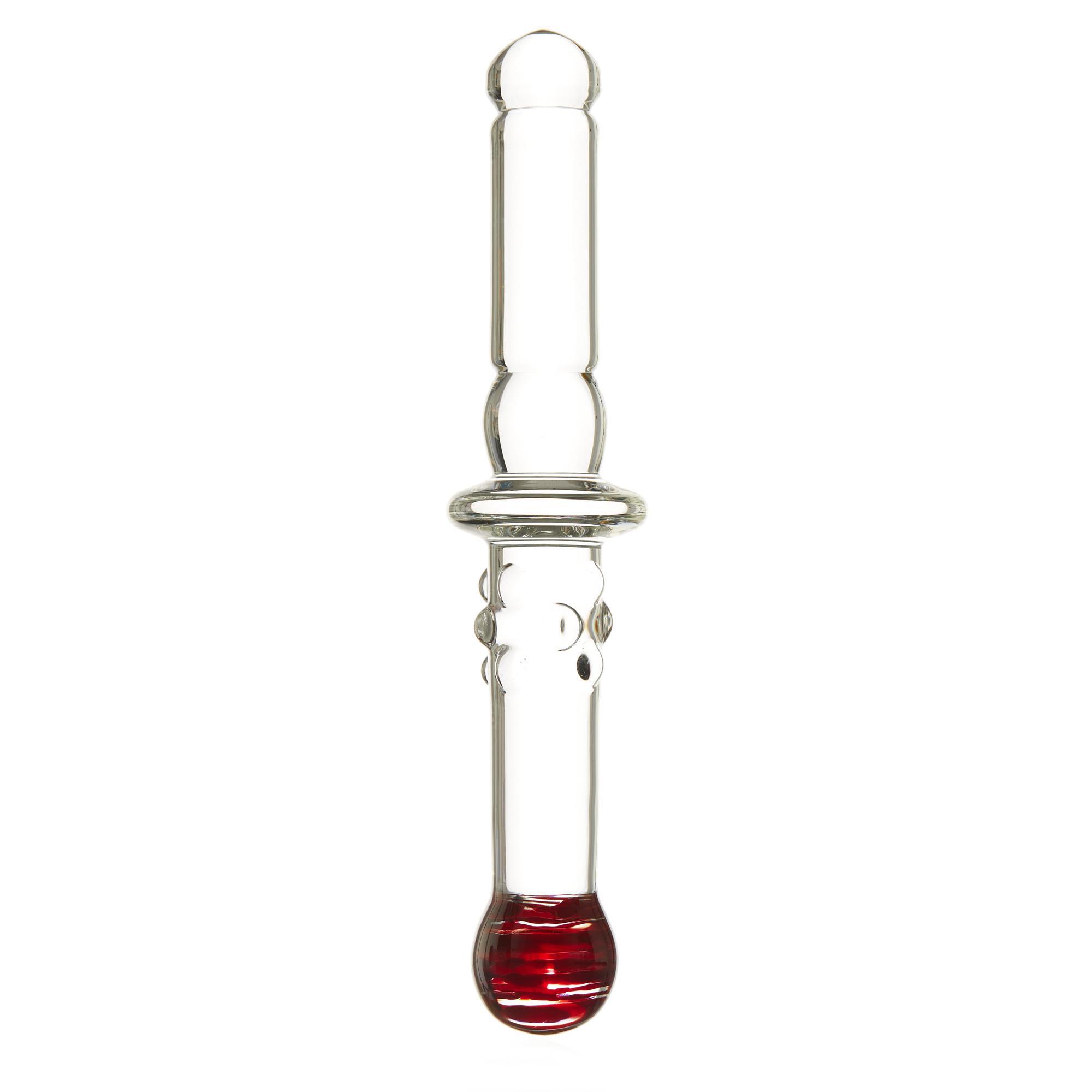 THE PIPER DOUBLE-SIDED GLASS DILDO