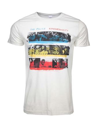 The Police The Police Synchronicity Fitted Jersey T-Shirt