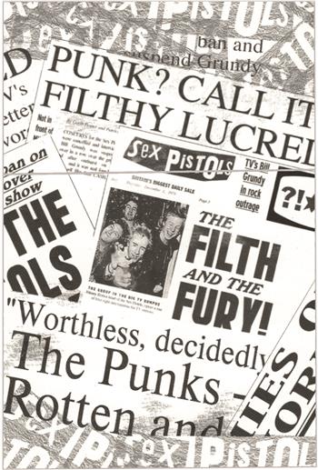 Sex Pistols The Punks Postcard
