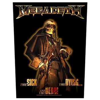 Megadeth The Sick, the Dying and the Dead Backpatch