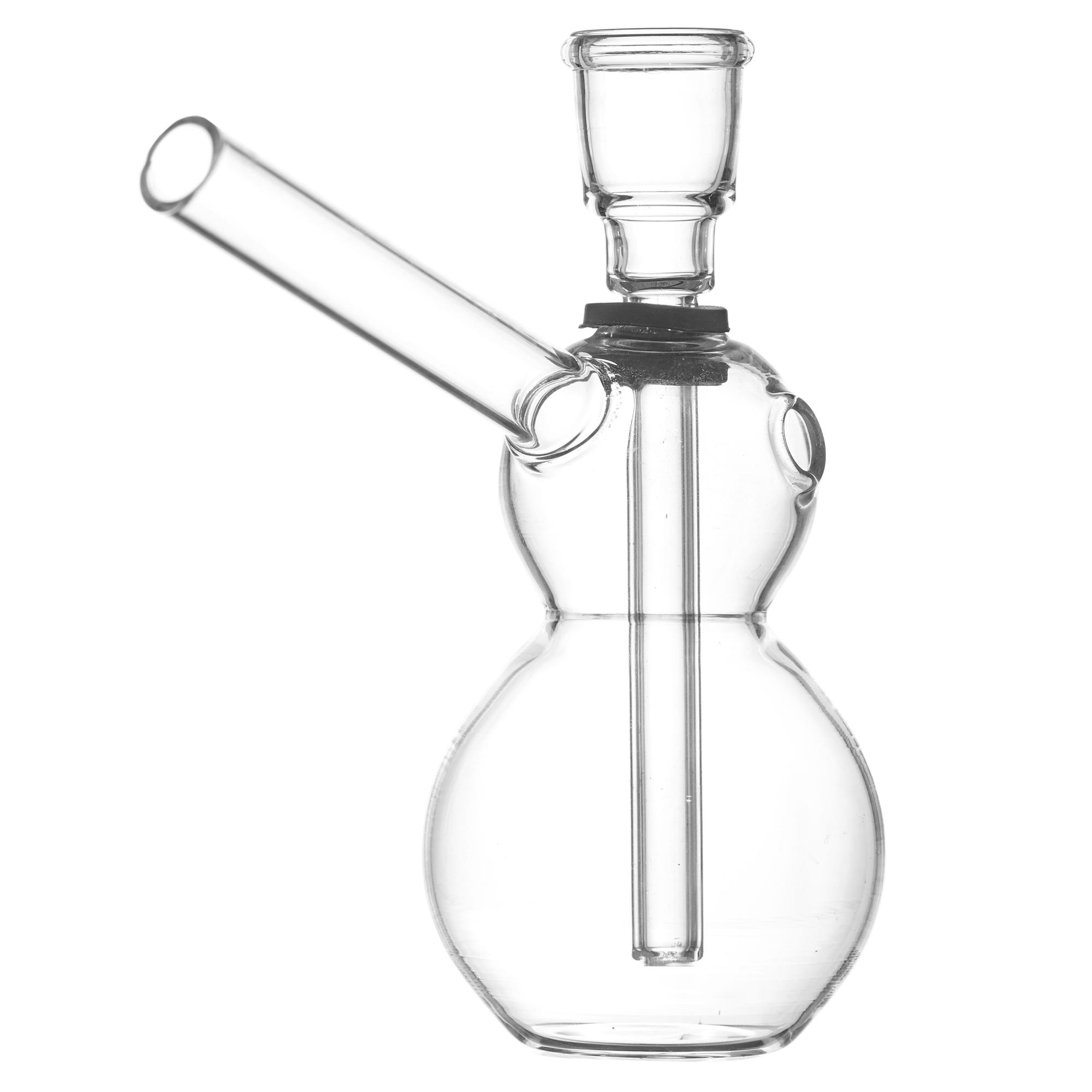 THE SNOWMAN GLASS BONG HAND PIPE