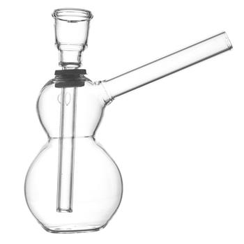  THE SNOWMAN GLASS BONG HAND PIPE