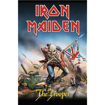 Iron Maiden The Trooper Premium Flag