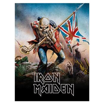 Iron Maiden The Trooper Sherpa Fleece Blanket